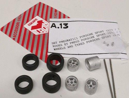 4 ruote + cerchi 5 razze x Porsche 908.917