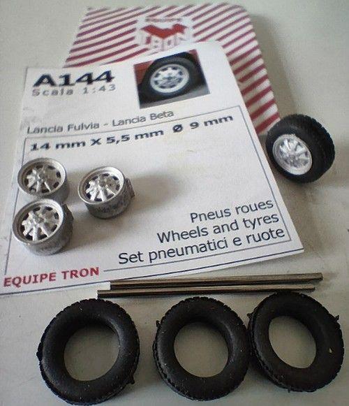 4  ruote + cerchi Lancia Beta e Fulvia
