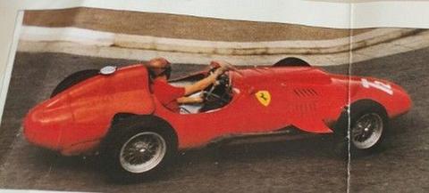 Ferrari F.2 1957 Phil Hill prove Monaco