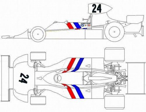 Hescketh 308B F.1 Argentina GP J.Hunt 1975