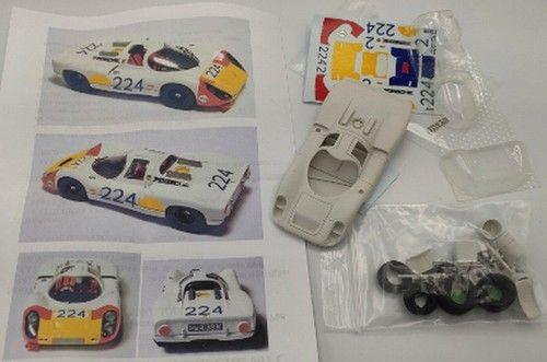 Porsche 907 C n°224 1° Targa F. 1968