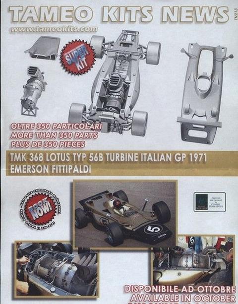 Lotus typ 56 B Turbina G.P.Italy 1971