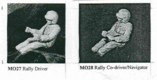 Rally Driver 1990's - M28 rally co-driver 1990's