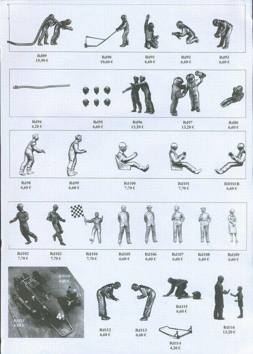 Figurini -Figures 1/43 rd scale