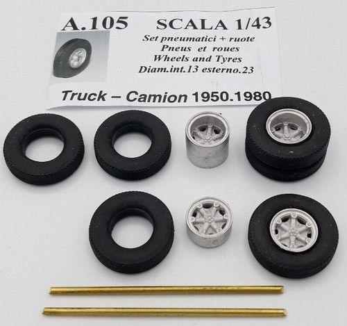 Ruote e cerchi Trilex x camion anni 1950/80