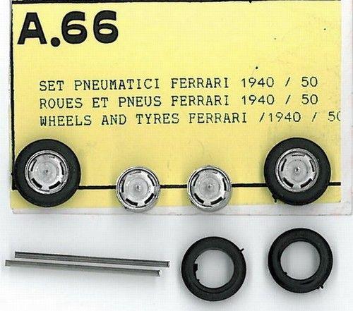 4 Ruote e cerchi Ferrari 166 Sport 1948