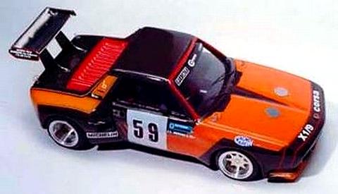 Fiat X19 Dallara Gounon Hillclimb France