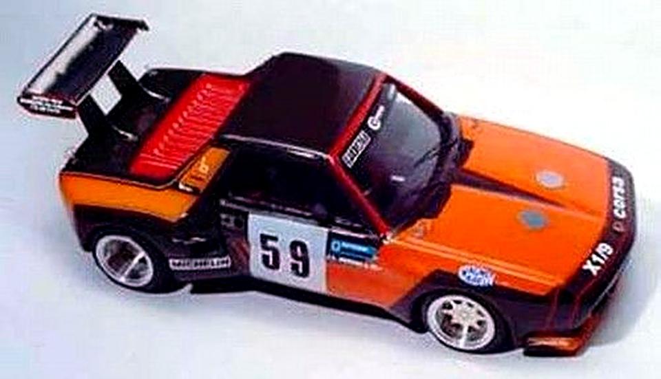 Fiat X19 Dallara Gounon Hillclimb France