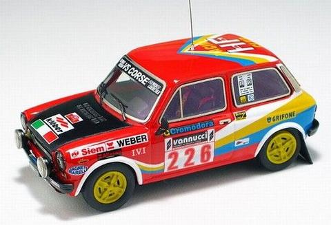 Autobianchi A112 n°226 Capone Di Noto Rally Elba 1978
