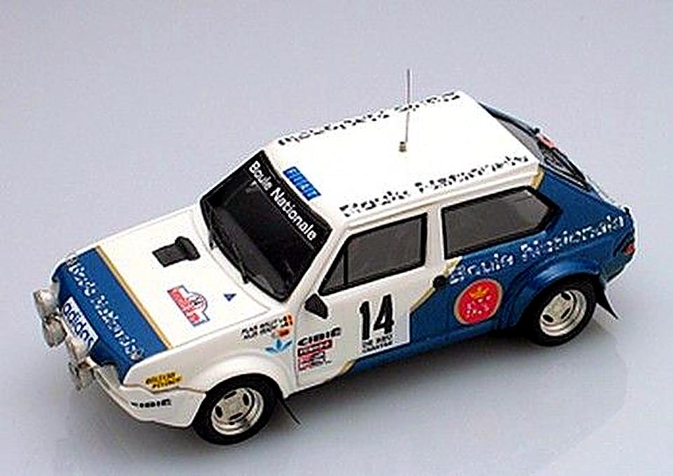 Fiat Ritmo gr.2 Boule National R. Boucle de Spa 1981