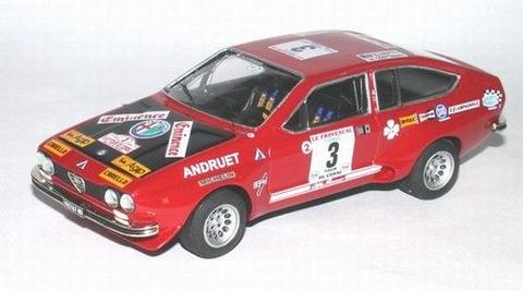 A. R. Alfetta GT gr.2 3° T.de Corse Andruet 1975