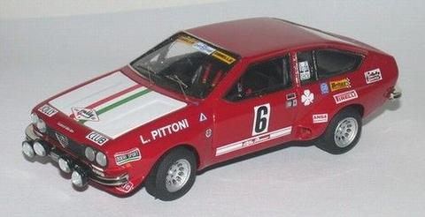 A.R. Alfetta GT Gr.2 Pittoni 6°cl. R. 4 Regioni '75