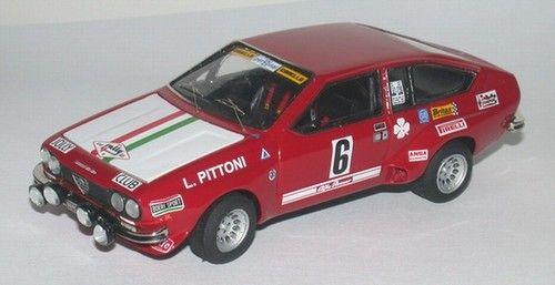 A.R. Alfetta GT Gr.2 Pittoni 6°cl. R. 4 Regioni '75