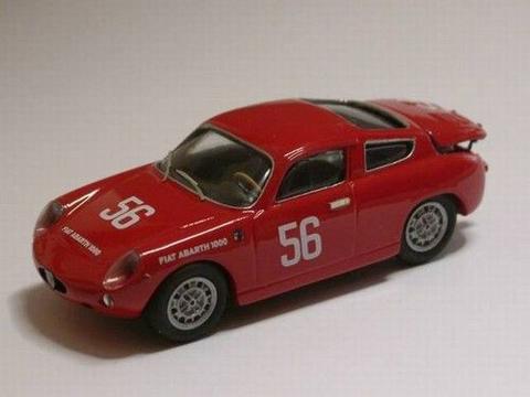 Fiat Abarth 1000 Bialbero n°56 Scarfiotti G. del Garda 1963