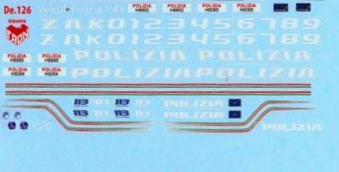 Decal polizia 2016