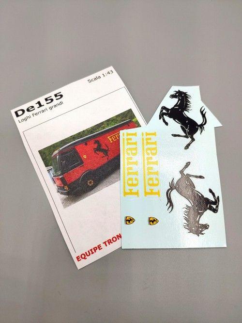 Decal Cavallino Ferr. + scritte gialle