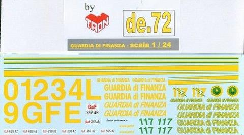 Decal Guardia di Finanza 1/ 24