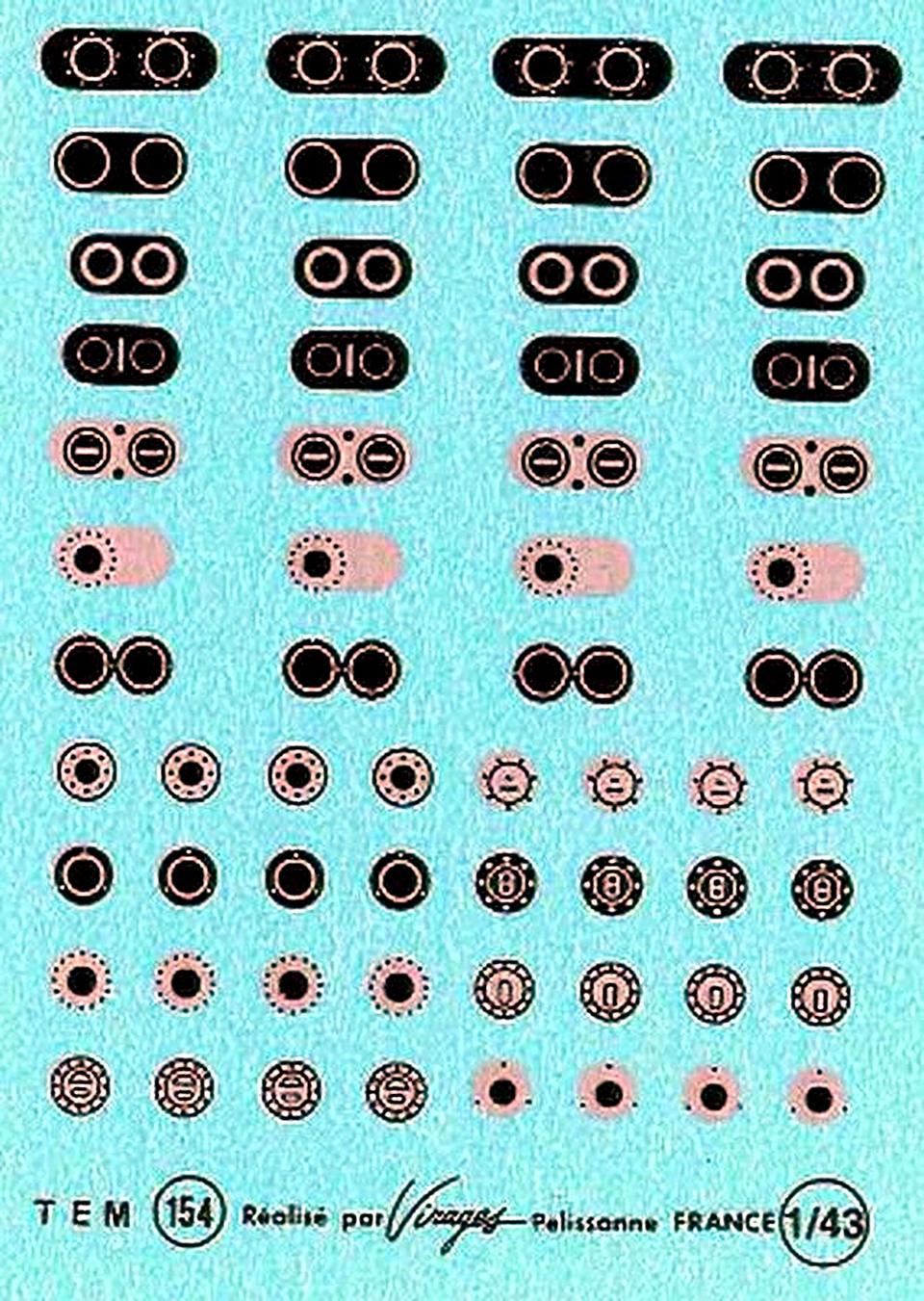 Decal assortita con Tappi serbatoio