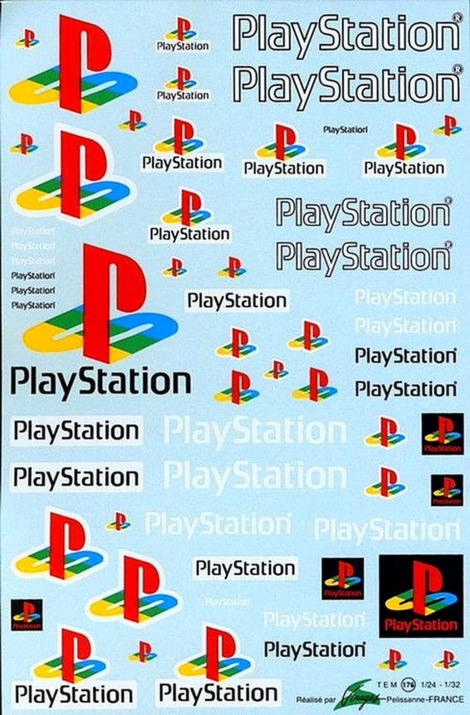 Decal generica Play station