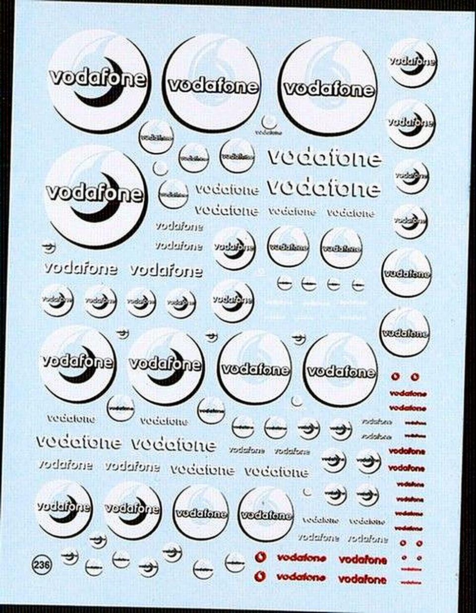 Decals Generica Stemmi various VODAFONE
