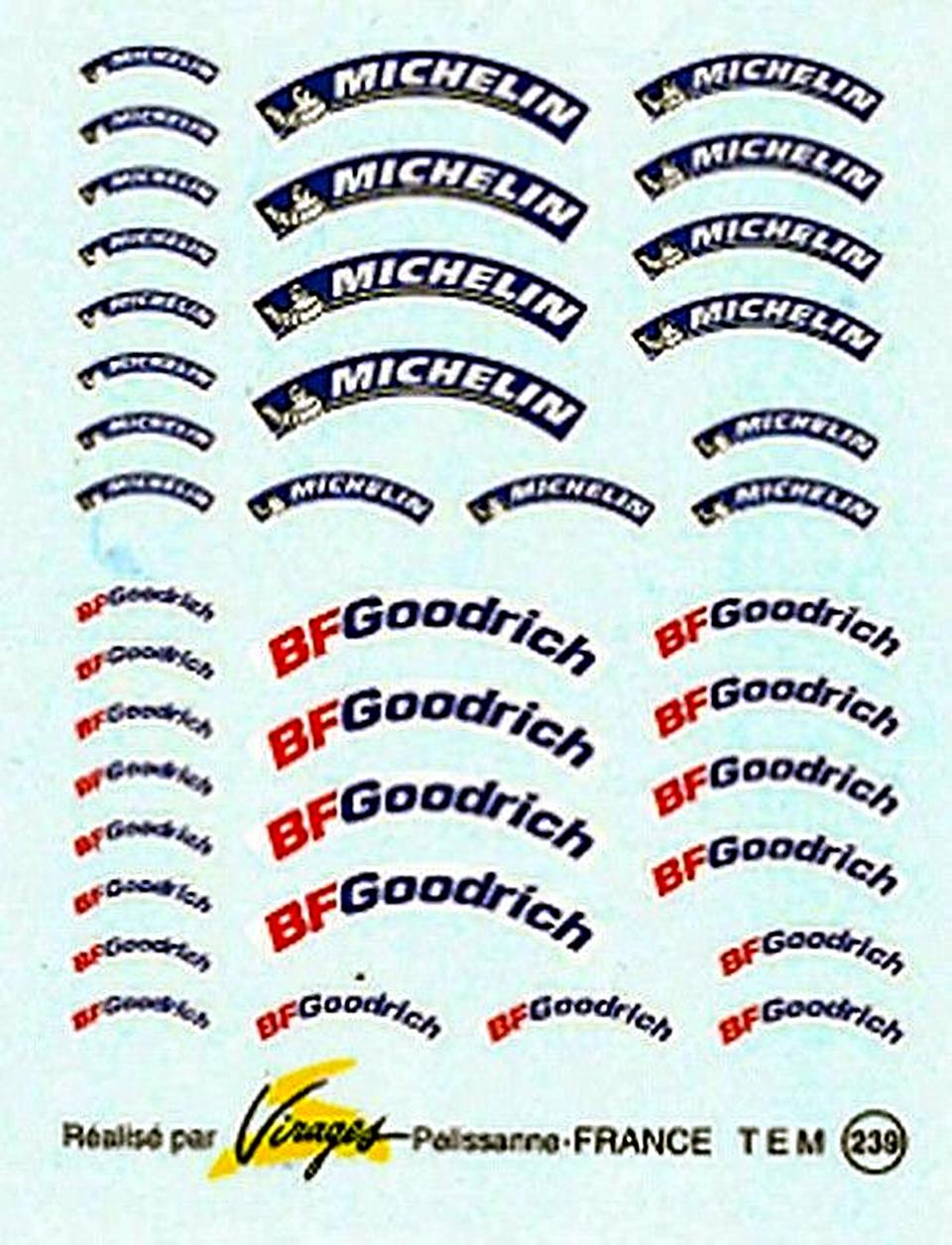 Decal Michelin Bfgoodrich 2015