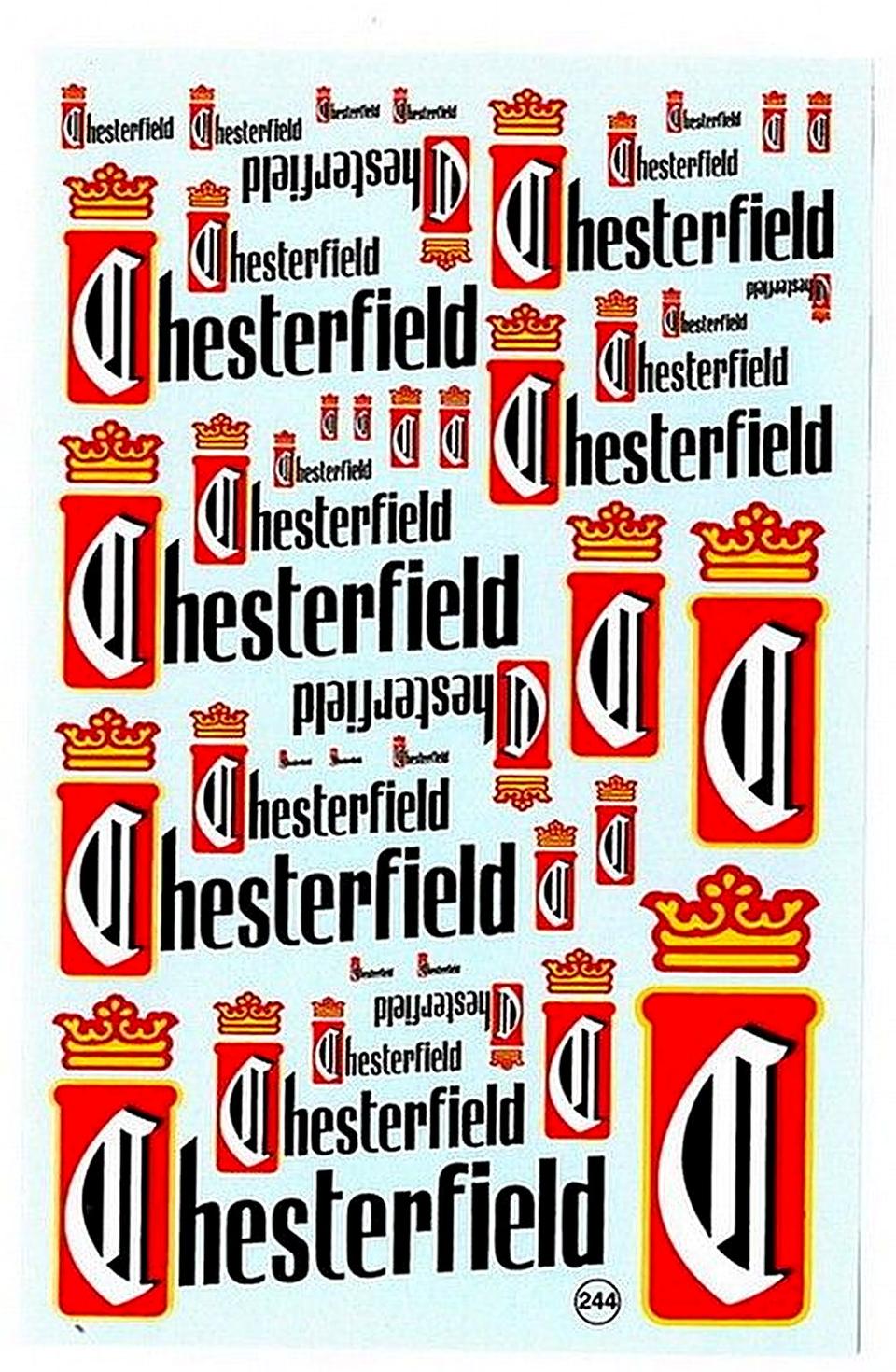Decal Chesterfield