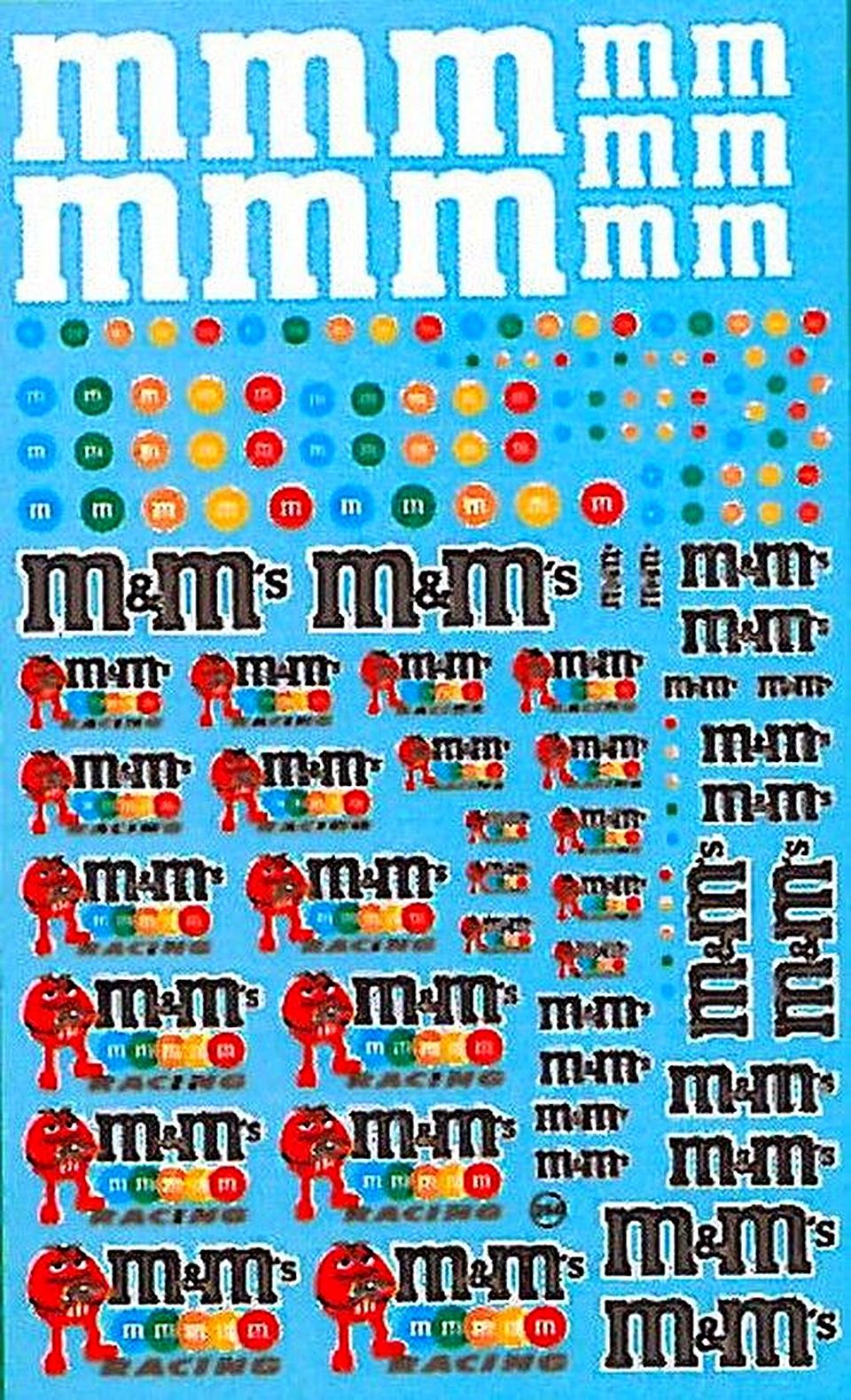 decal M & M'S