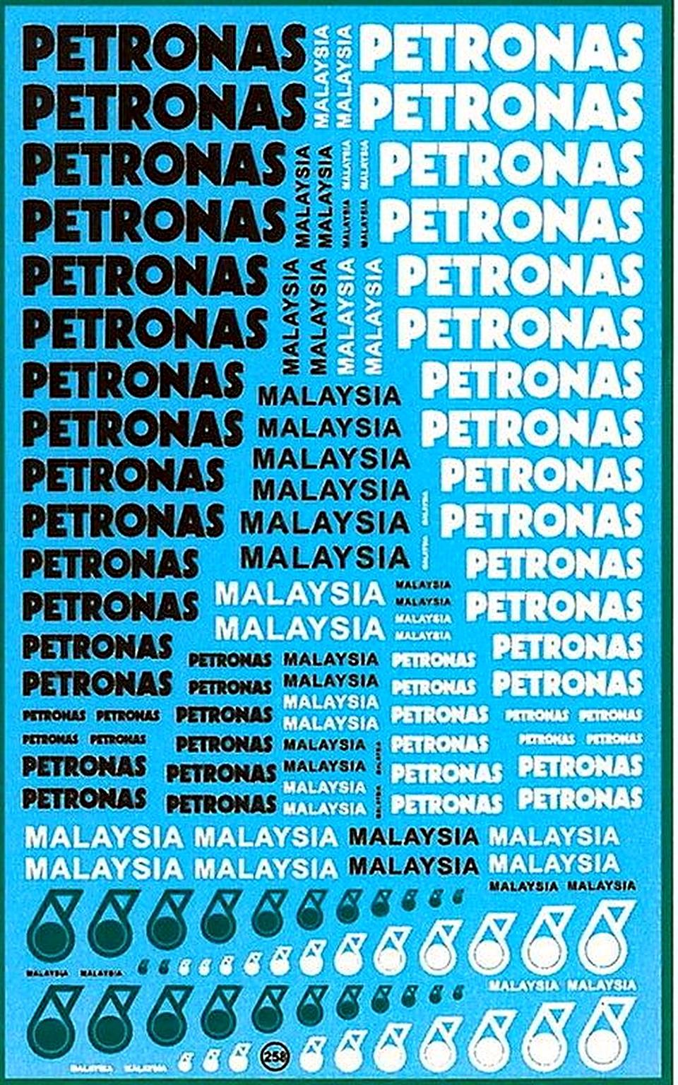 decal Petronas