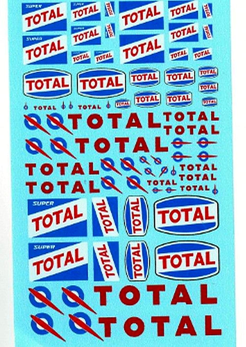 Decal generica Total scale diverse