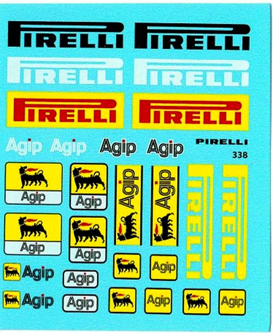 Decal Agip Pirelli