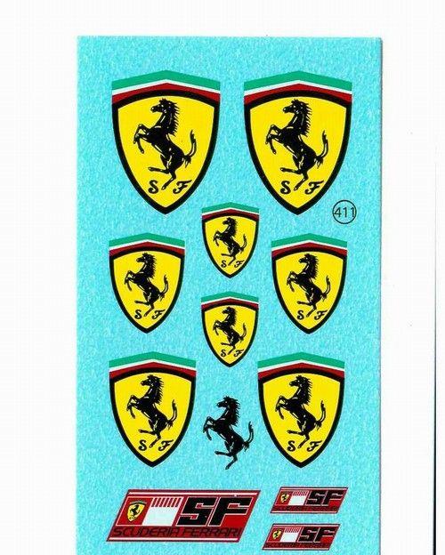 Decal marchi Ferrar scala1.18