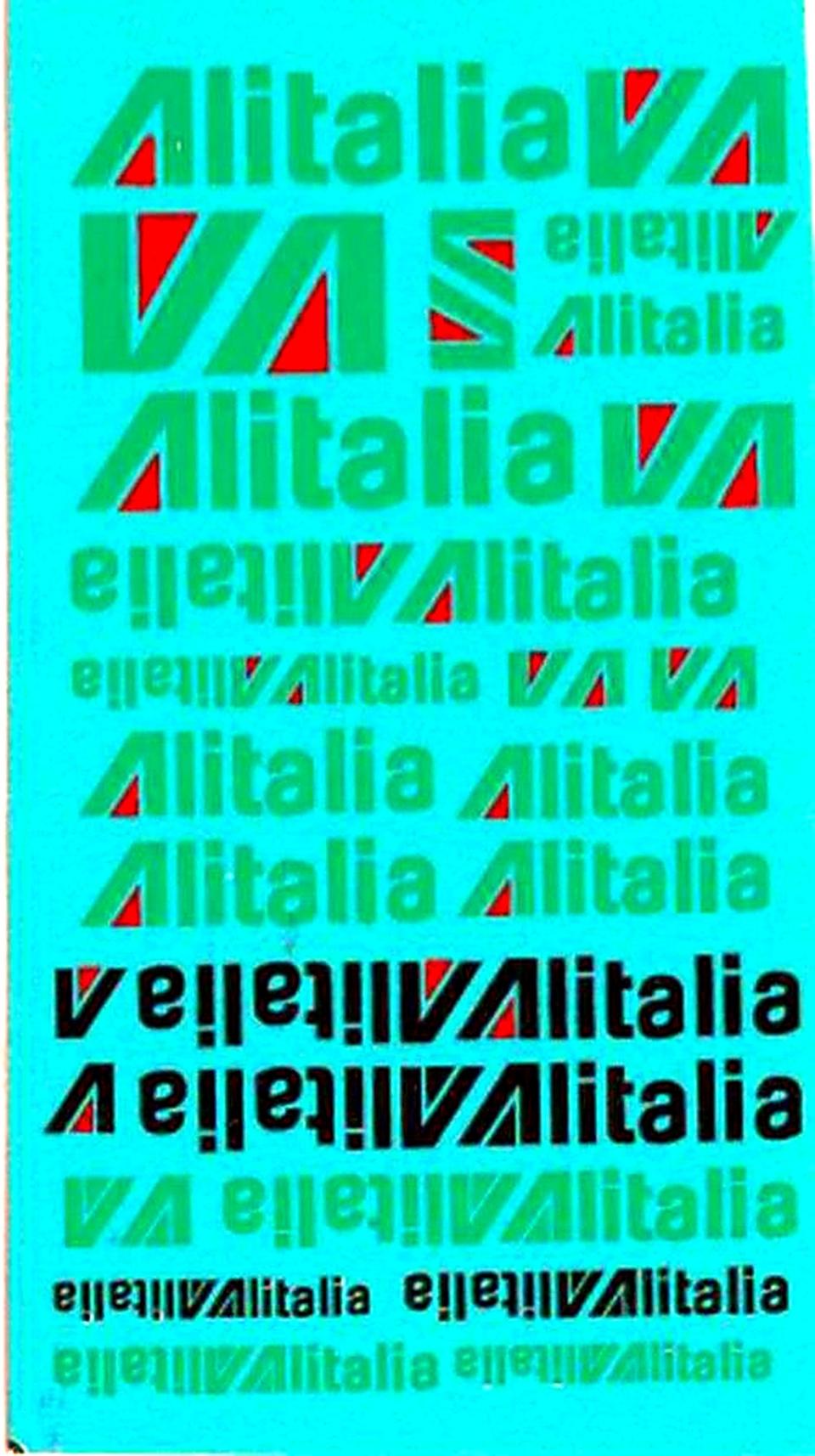 Decal Alitalia