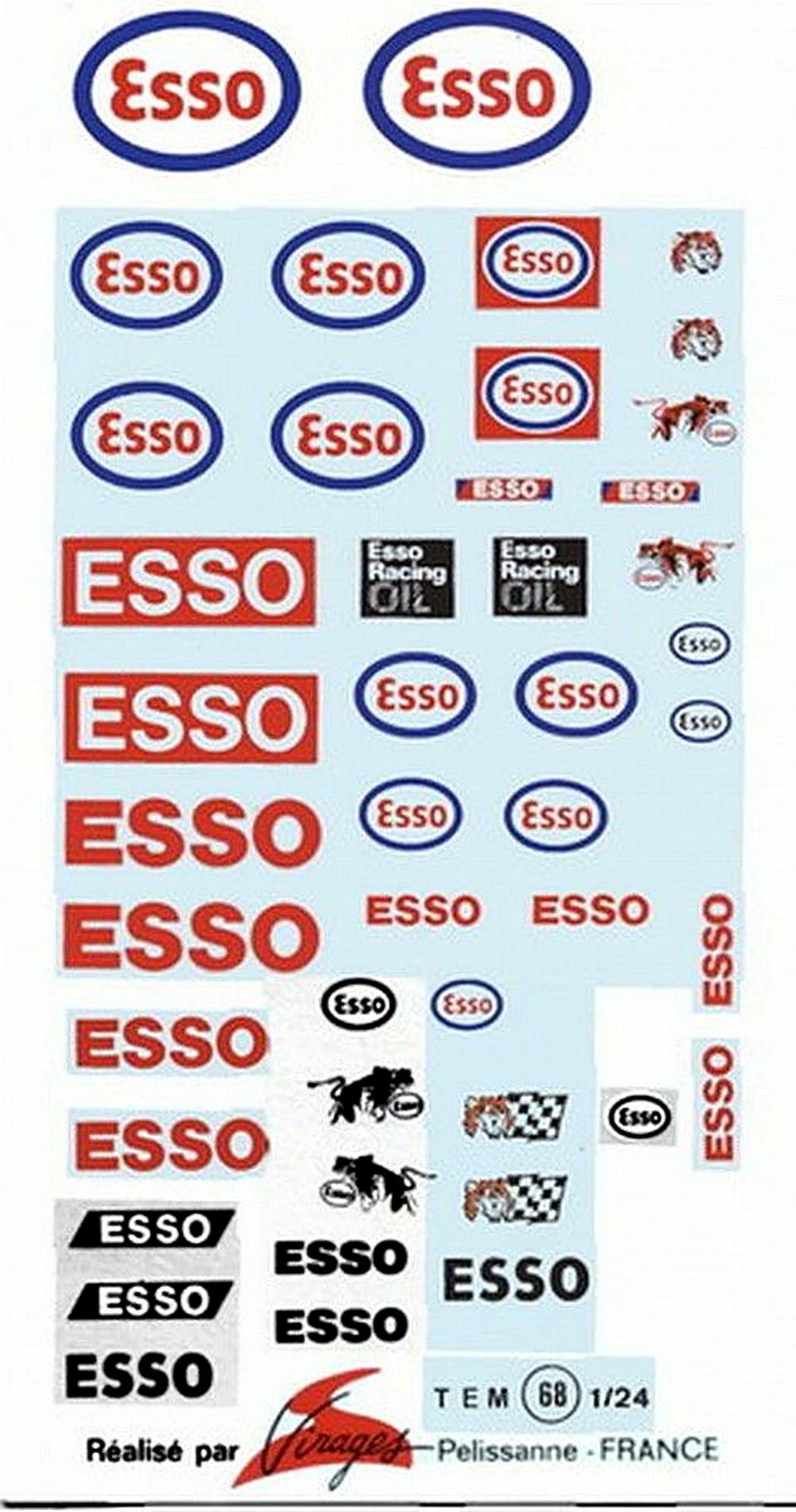 Decal Generica Esso