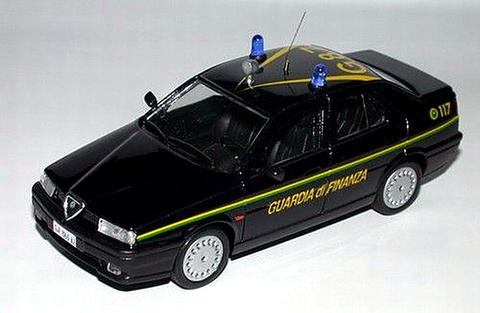 Alfa Romeo 155 GDF blu 1992