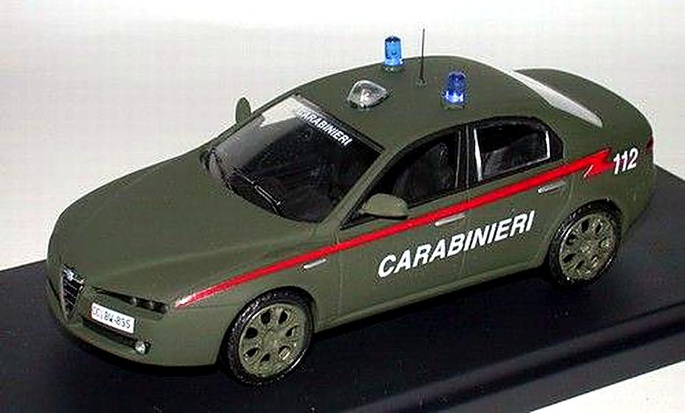 Alfa Romeo 159 Carabinieri verde 2005