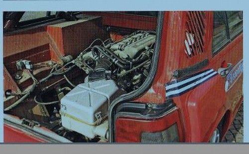 Fiat Tipo - con motore A.R. 6V - engine V6 Busso 1995