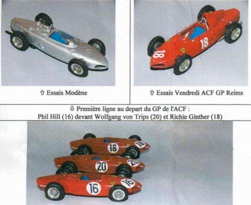 Ferrari 156 Gp .Snorkel Prove ACF 1961