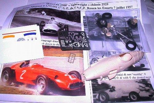 Maserati 250F ch.2529 1° class. Gp di Francia 1957