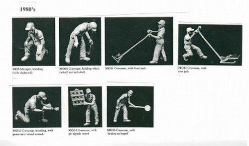 Figures mechanic 1980's