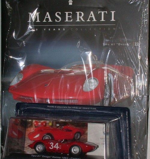 Maserati tipo 61 Drogo Rheims 1963