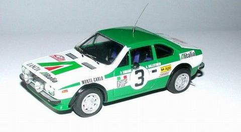 Lancia Beta gr. 4 Rally di Montecarlo 1975