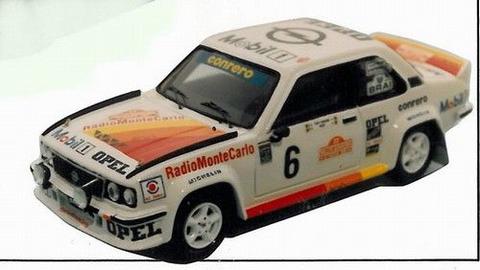 Opel Ascona 400 3° class. Rally S. Remo 1981