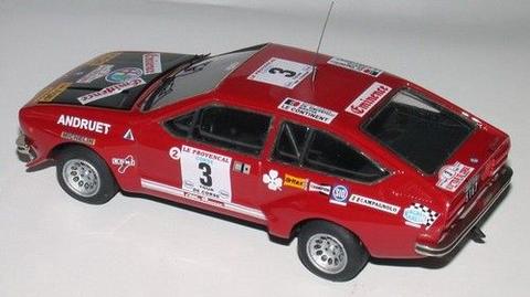A.R. Alfetta GT gr.2 3° cl. Andruet T de Corse 1975