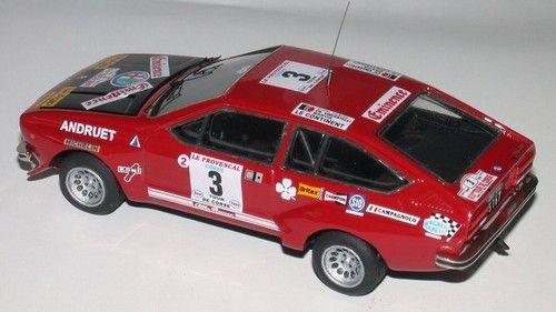 A.R. Alfetta GT gr.2 3° cl. Andruet T de Corse 1975