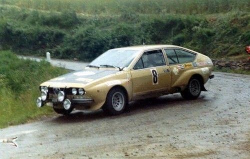 Alfa R. Alfetta GT Gr.2 4° cl. R. 4 regioni 1975