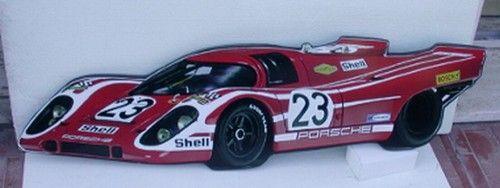 Pannello Legno del Porsche 917 1°class LM 1971