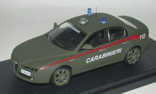 Alfa Romeo 159 Carabinieri verde, green, 2005