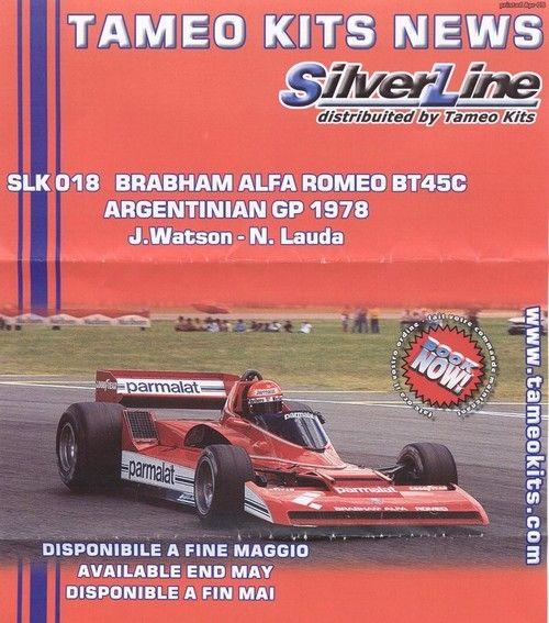 Alfa Romeo - Brabham BT 45 C Lauda-Watson Argentina 1978