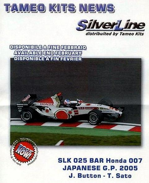 Bar Honda 007 G.P. Japan 2005 J. Button - T. Sato