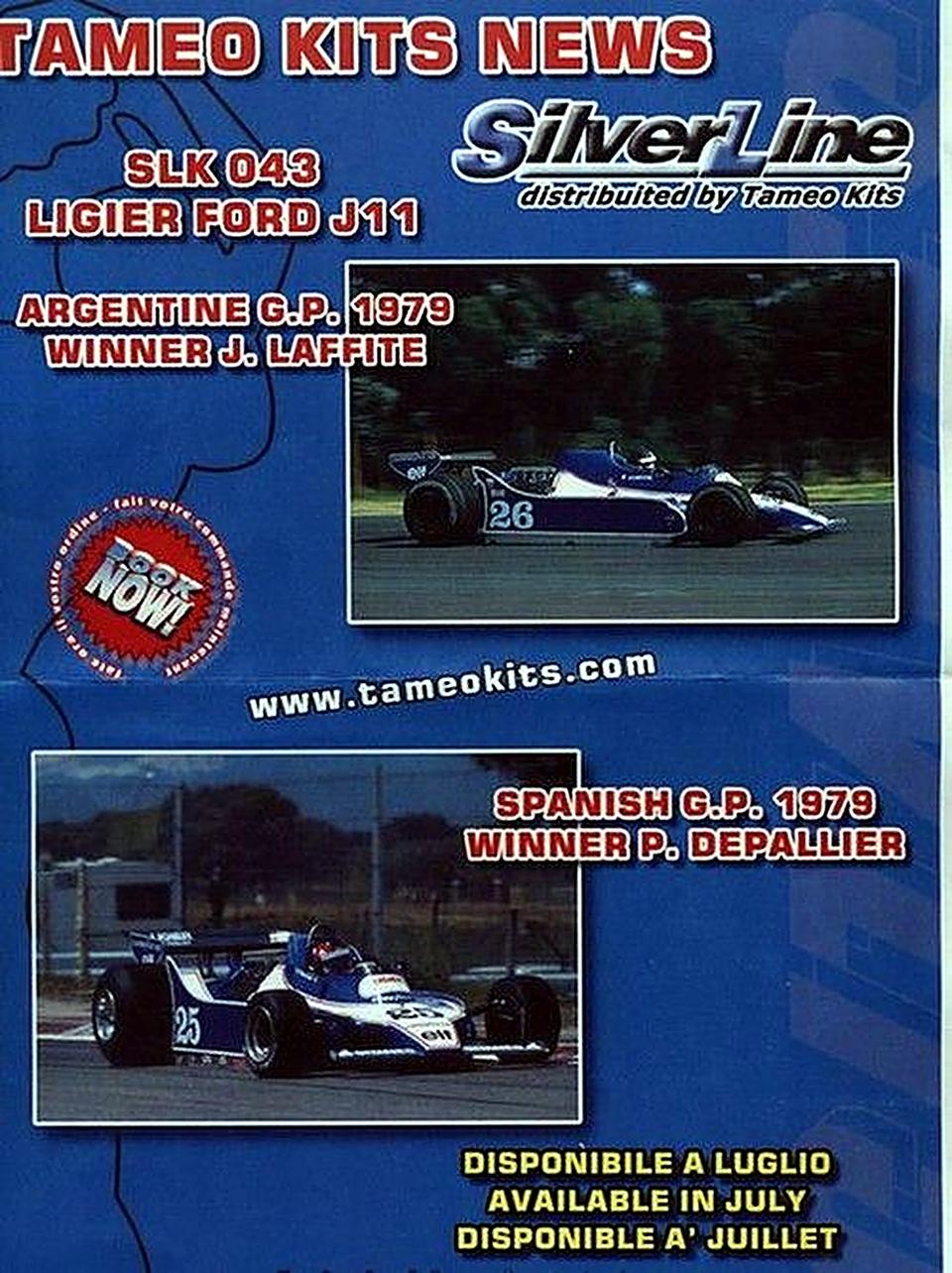 Ligier Ford Js 11 Winner Laffitte Argentina 1979